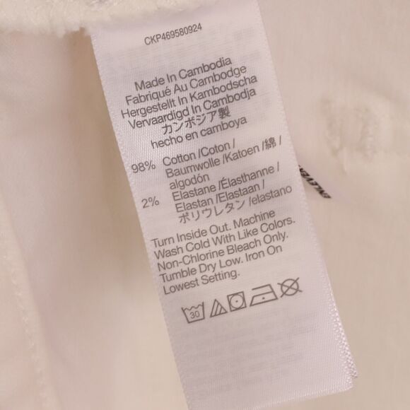 MADEWELL The Tall Perfect Vintage Wide-Leg Crop Jean 33T Tile White NWT B70 - Picture 6 of 6